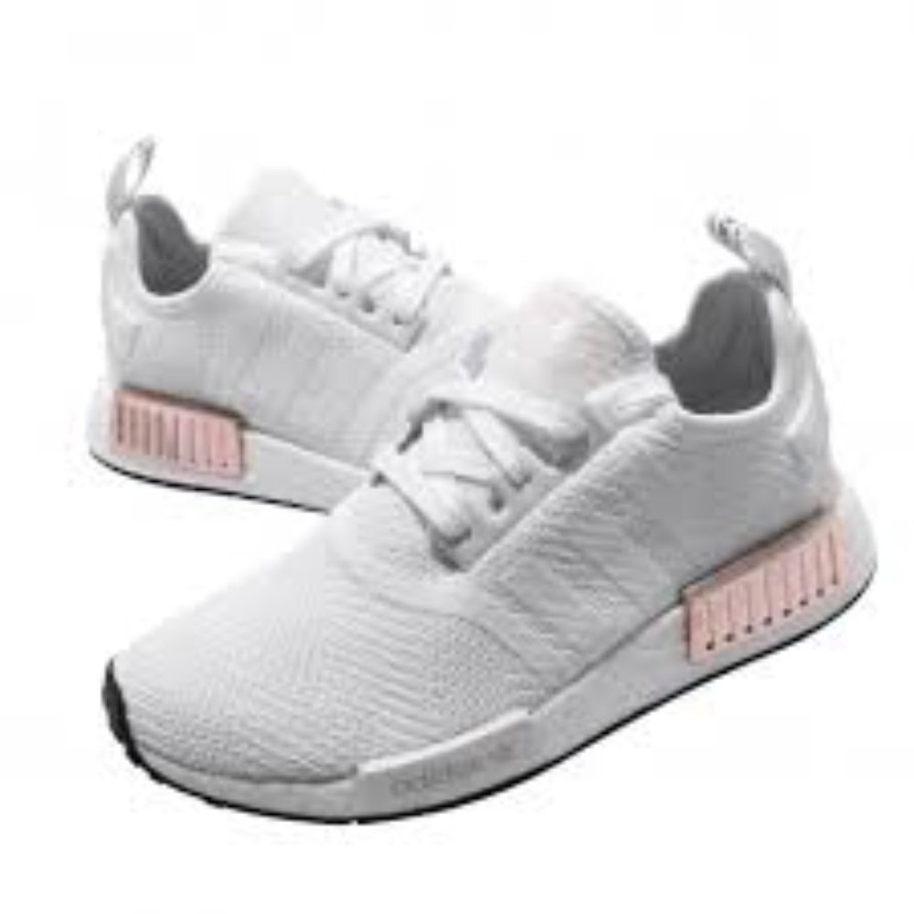 Adidas - NMD_R1 'METALLIC (rose gold)  PLUGS - CLOUD WHITE'  Sz 10